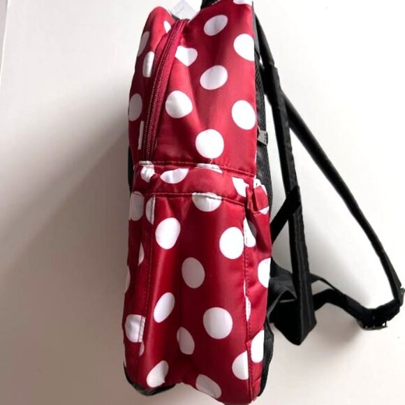 Lug Hopper Backpack Crimson Large Dot Disney Minnie Mouse Polka Dots main image 9